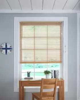 Image of Little Black Book 25mm Venetian Blind - Natural - 110x160cm