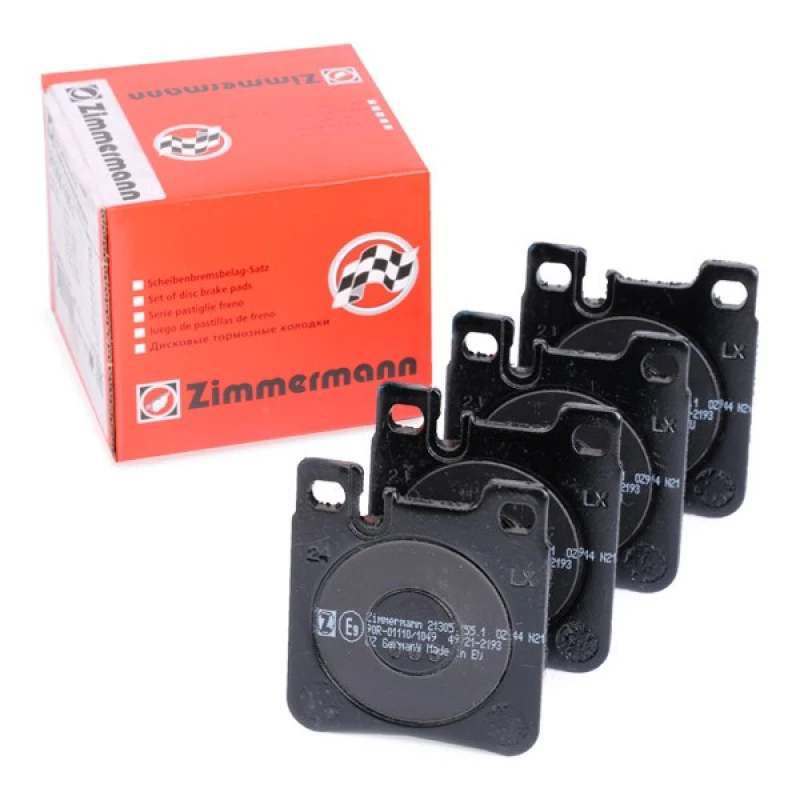 Image of ZIMMERMANN 21305.155.1 Brake pad set Rear Axle, Photo corresponds to scope of supply Brake Pad Set,disc brake (402)