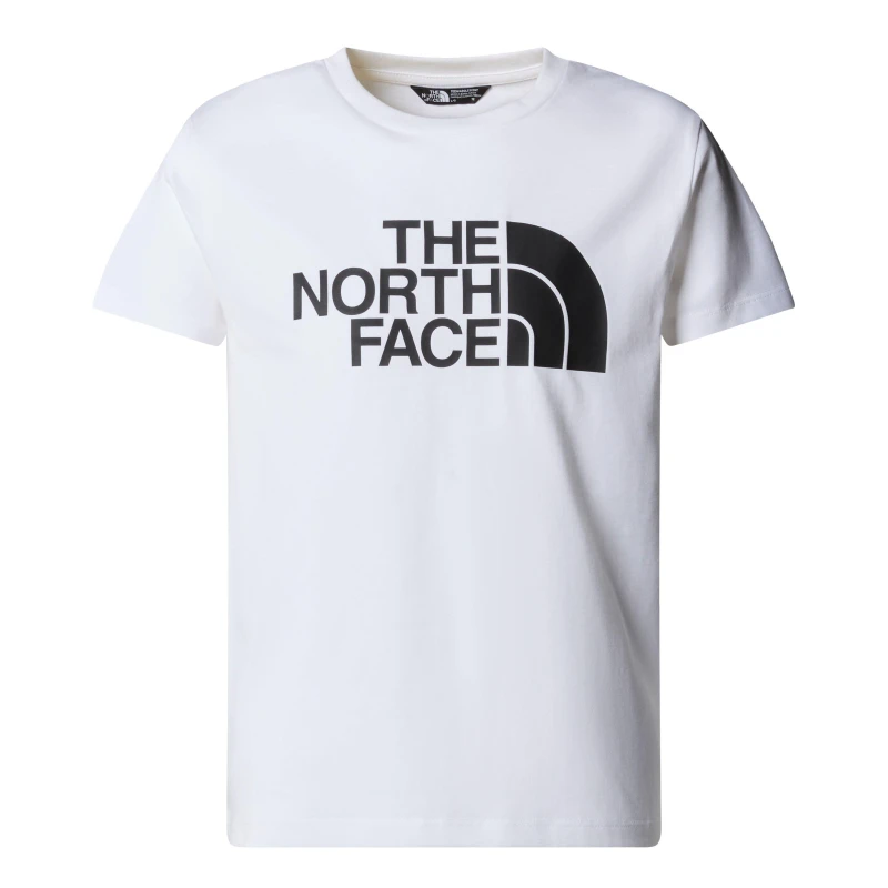 Image of The North Face Easy Short Sleeve T-Shirt Unisex Kids TNF White FN4 unisex L