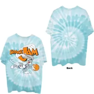 Image of Space Jam - Retro Bugs Unisex XX-Large T-Shirt - Blue