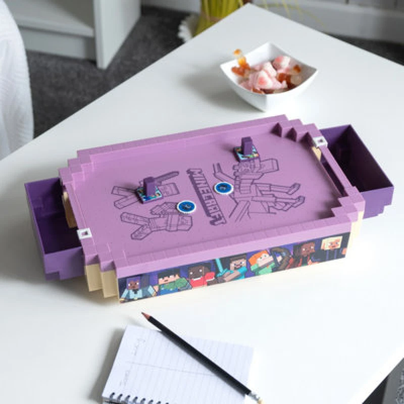 Image of Minecraft Air Hockey Table - The End Core Series