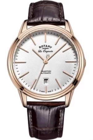 Image of Mens Rotary Swiss Made Tradition Automatic Watch GS90164/02