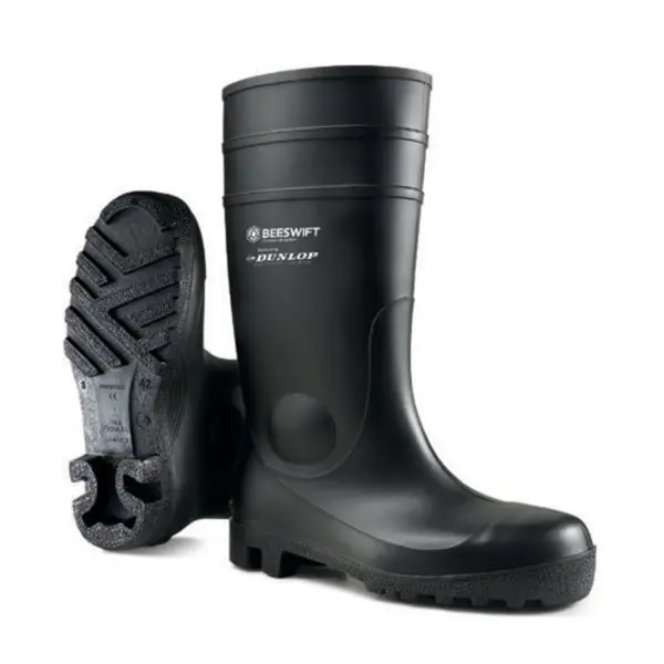 Image of Dunlop Dunlop Aston Safety Wellington Boots 1 Pair Black 06 ASTON06