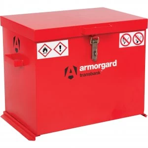 image of Armorgard Transbank Hazardous Goods Secure Storage Box 705mm 485mm 540mm