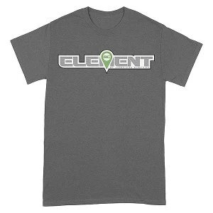 image of Element Rc Logo T-Shirt Grey Large