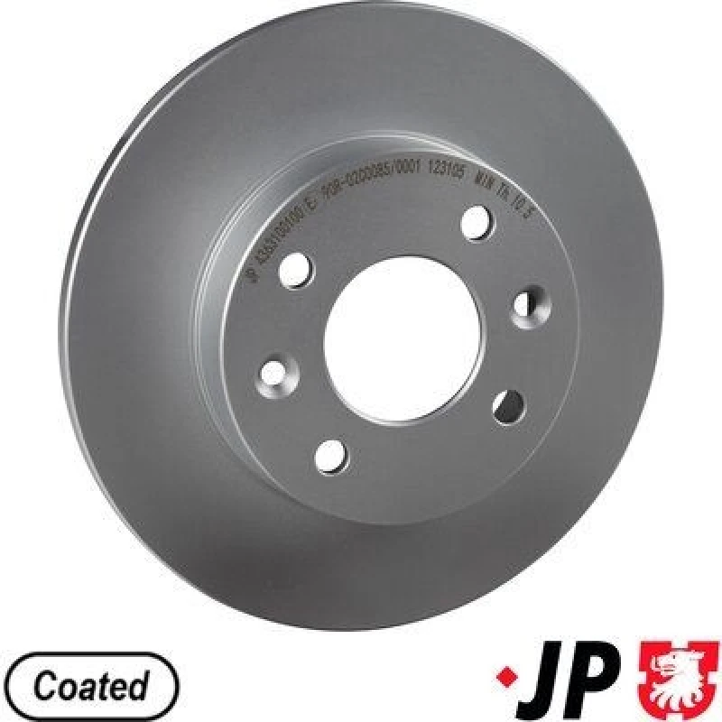 Image of JP GROUP Brake disc JP GROUP 4363100100