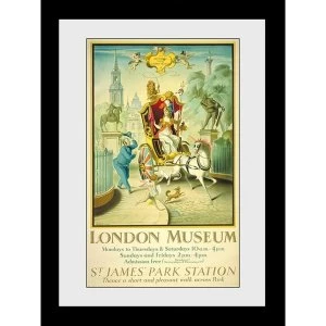 image of Transport For London London Museum 60 x 80 Framed Collector Print