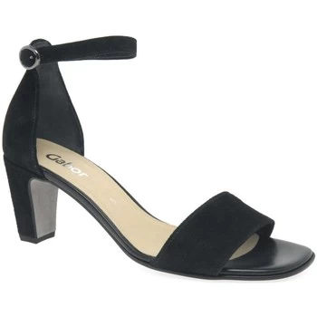 Image of Gabor Unicorn Womens High Heeled Sandals womens Sandals in Black,4.5,5.5,6,7
