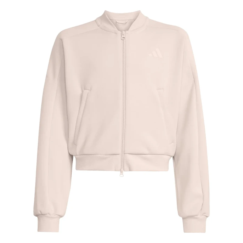 Image of Adidas Girl's zip-up training jacket adidas Future Icons Rose Female 5/6 ans