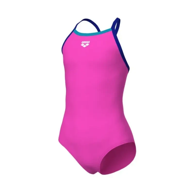 Image of Arena One Piece swimsuit for girls Arena Light Drop Solid Rose Female 10/11 ans 005919-988