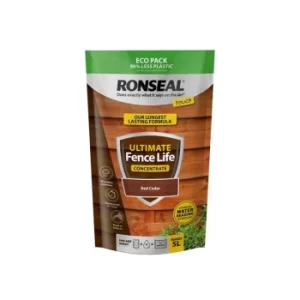 image of Ronseal Ultimate Fence Life Concentrate Red Cedar 950ml