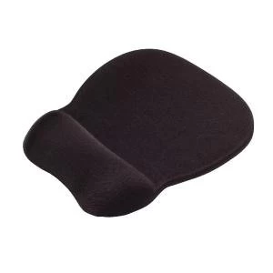 Image of Contour Ergonomics Memory Foam Mouse Mat Black CE77698
