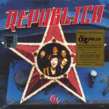 Image of Republica Republica - RSD21 - 180gm Blue Vinyl - Sealed 2021 UK vinyl LP MOVLP2850