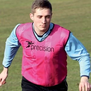 Image of Precision Striped Mesh Training Bib (XS) Pink