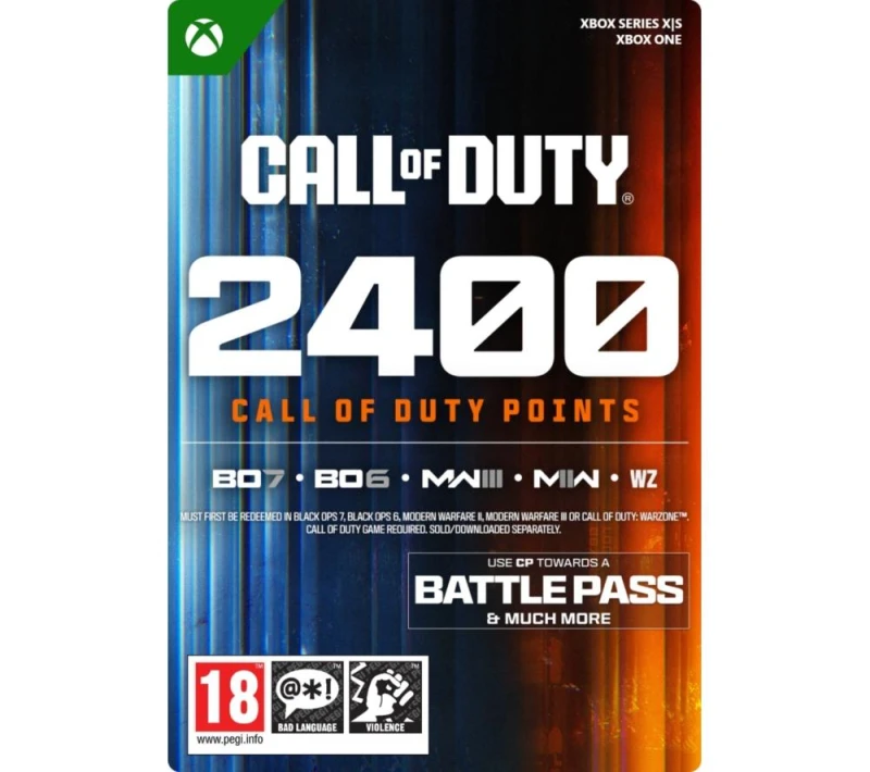 Image of XBOX Call of Duty - 2400 Points 8806188752500