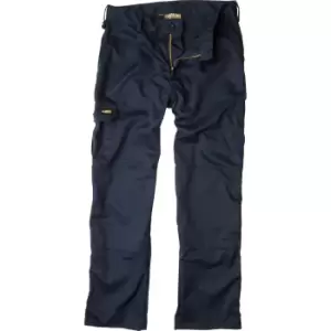 Image of Apache Mens APIND Industry Work Trousers Navy 30" 29"