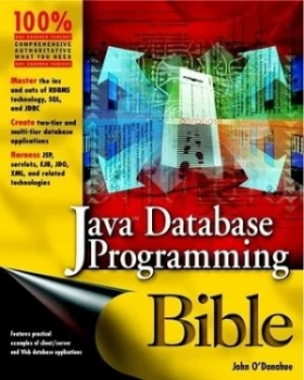 Image of Java Database Programming Bible by John O Donahue Book