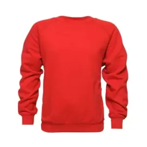 image of Absolute Apparel Childrens/Kids Sterling Sweat (7-8 Years (128cm)) (Red)