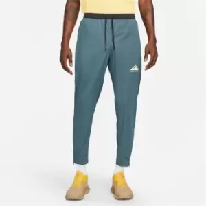 Image of Nike Dri-FIT Phenom Elite Mens Knit Trail Running Pants - Green