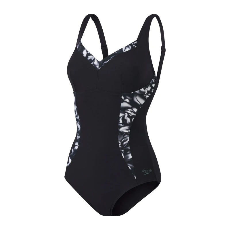 Image of Speedo Lunlustre 1Pc - Black 10