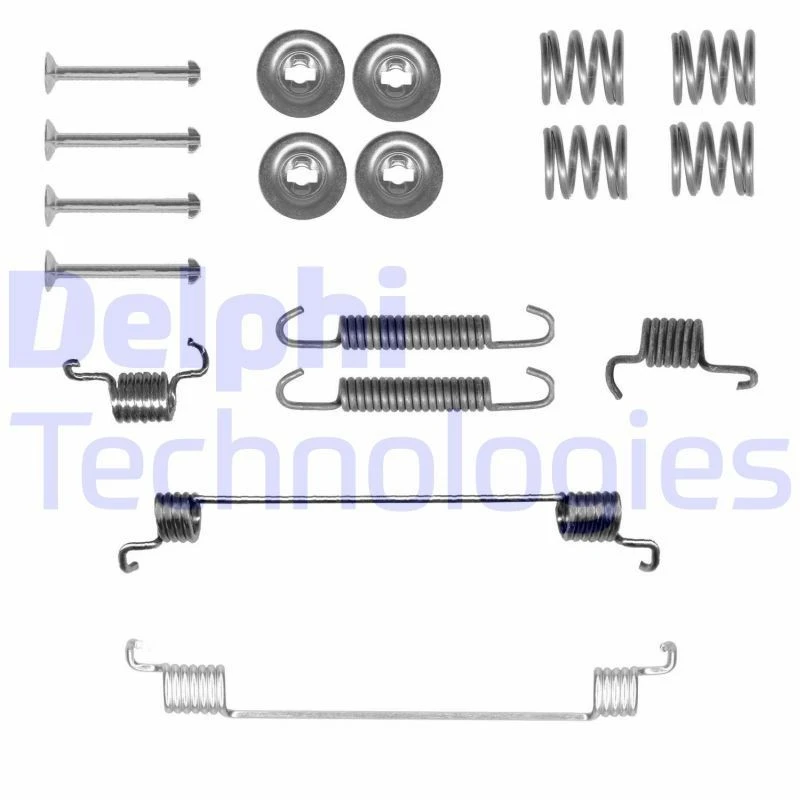 Image of DELPHI Brake shoe fitting kit DELPHI LY1437