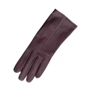 Image of Eastern Counties Leather Womens/Ladies Sadie Contrast Panel Gloves (L) (Purple/Purple)