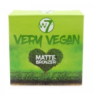 Image of W7 Very Vegan Pressed Matte Bronzer Sun Kissed