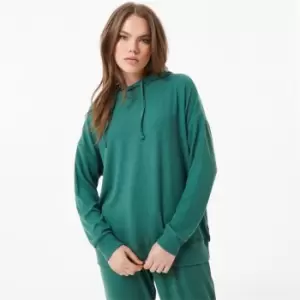 image of USA Pro Ribbed Slouchy Hoodie - Green