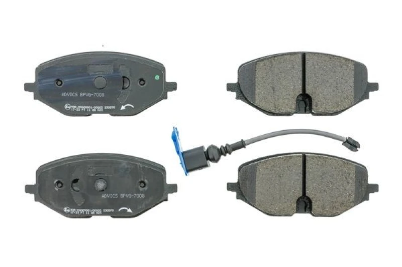Image of AISIN Brake pad set AISIN BPVG-7008