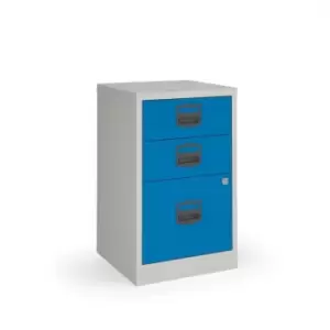 Image of Bisley A4 Home Filer with 2 Drawers - Yellow