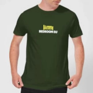 Image of Plain Lazy Bedroom DJ Mens T-Shirt - Forest Green - M