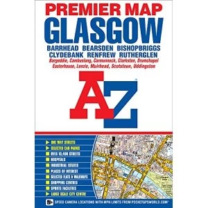 image of Glasgow Premier Map Sheet map, folded 2014