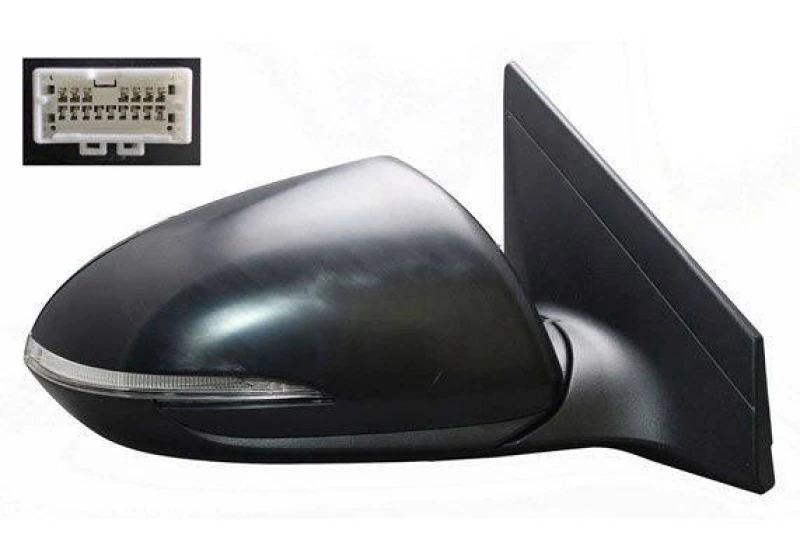 Image of ALKAR 6146679 Wing mirror Right, Electric, Convex, primed Outside Mirror (50)