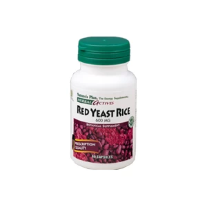 Image of Natures Plus Herbal Actives Red Yeast Rice 600 mg Vcaps 120 Vcaps