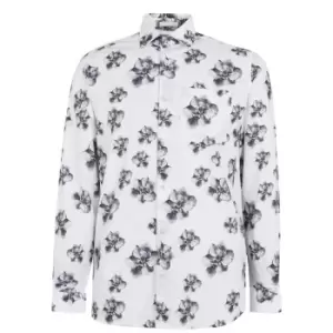 Image of Ted Baker Millhill Floral Shirt - White