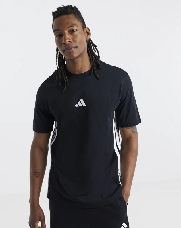 Image of Adidas Originals Adicolor Classics 3-stripes T-Shirt Black 2XL