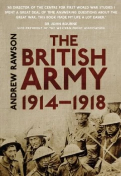 Image of The British Army 1914-1918 by Andrew Rawson Paperback