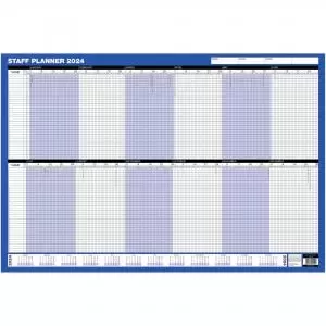 Image of ValueX Staff Year Planner Unmounted 2024 - SPU 20959SY