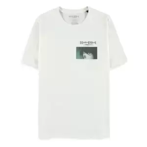 Image of Death Note T-Shirt Printed Graphic of L Size L