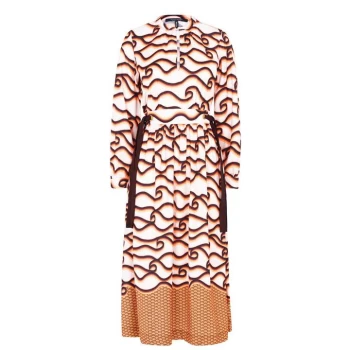 Image of Scotch and Soda Tie Dress - Multi 220