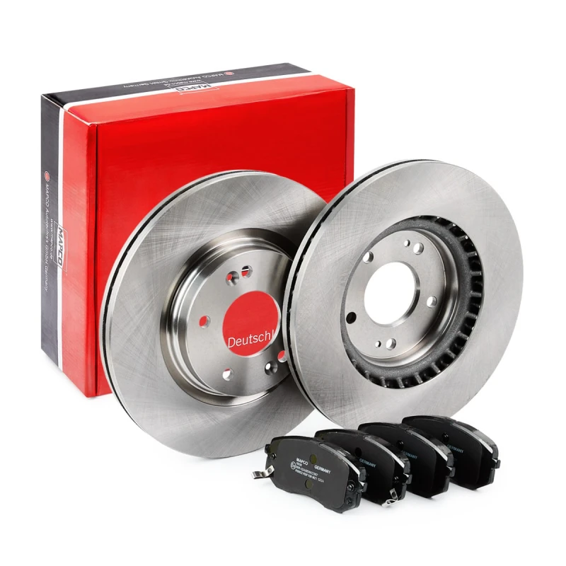 Image of Brake discs and pads set MAPCO 47259