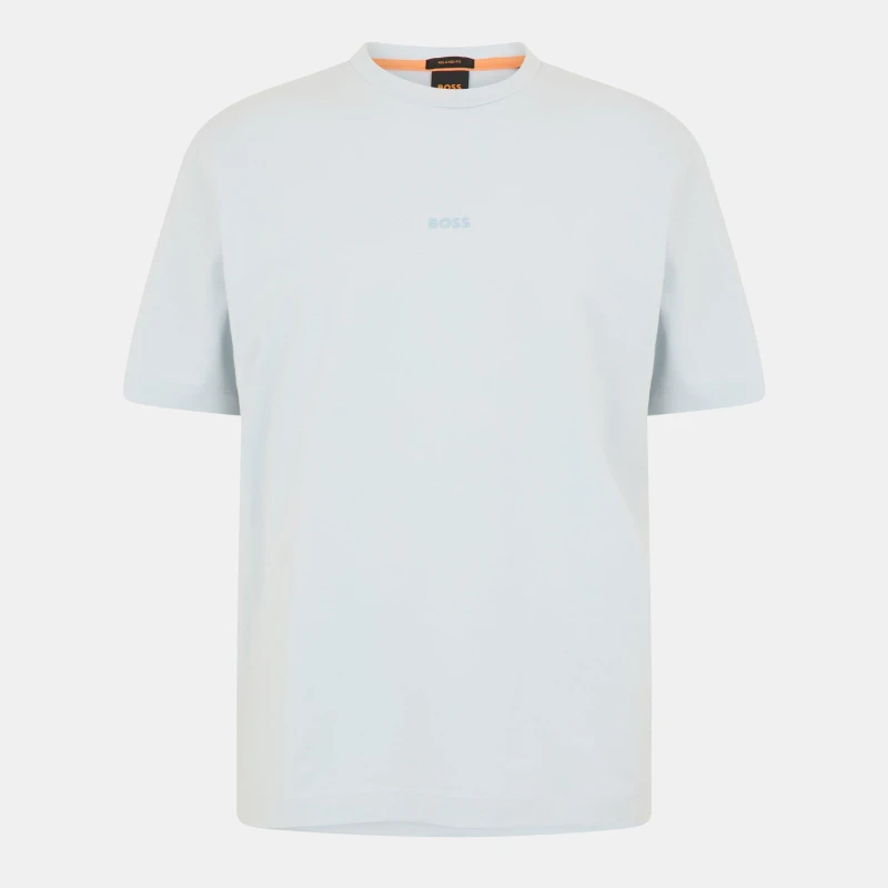 Image of Boss Mens Oversized T-Shirt Lt/Pstl Grey male 4XL