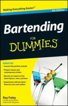Image of Bartending for Dummies by Ray Foley Paperback