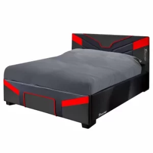 Image of X Rocker Cerberus Gaming Small Double Bed in a Box, Red