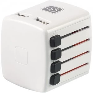 Image of Design Go Design-Go Worldwide Adaptor Double USB