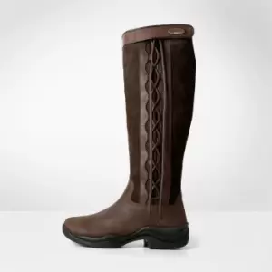 Image of Brogini Womens/Ladies Leather/Suede Winchester Country Boots (4.5 UK) (Brown)