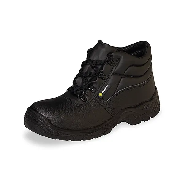 image of Beeswift Beeswift Chukka Steel Toe Cap 4-D Ring Safety Boots 1 Pair Black 09 CF57BL09