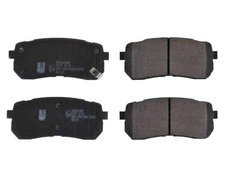 Image of Blue PRINT ADG04289 Brake pad set Rear Axle, with acoustic wear warning Brake Pad Set,disc brake (402)