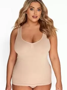 Image of Yours Seamless Control Vest - Nude , Nude, Size 26-28, Women