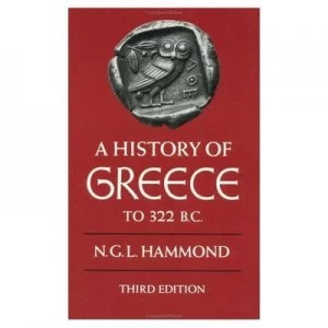 Image of A History of Greece to 322 B.C by N. G. L Hammond Paperback